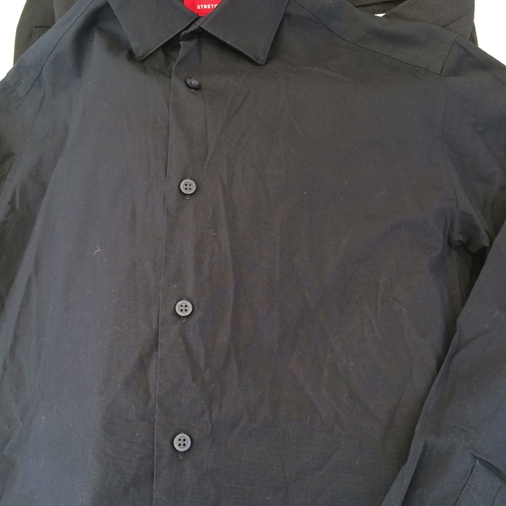 Black dress shirt
